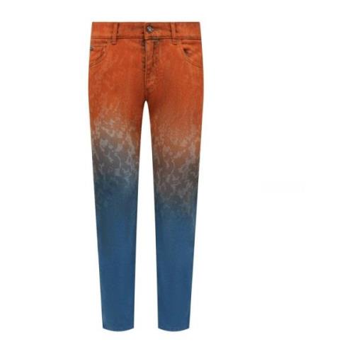 Dolce & Gabbana Herrjeans i Bomullsblandning Multicolor, Herr