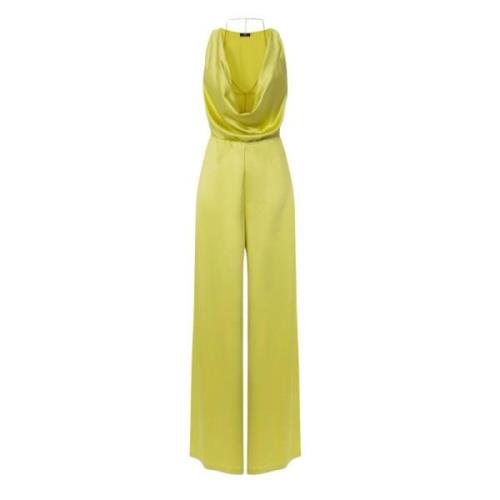 Elisabetta Franchi Gula Byxor för Kvinnor Yellow, Dam