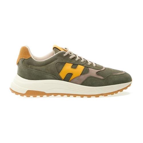 Hogan Gröna Mocka Hyperlight Sneakers Green, Herr