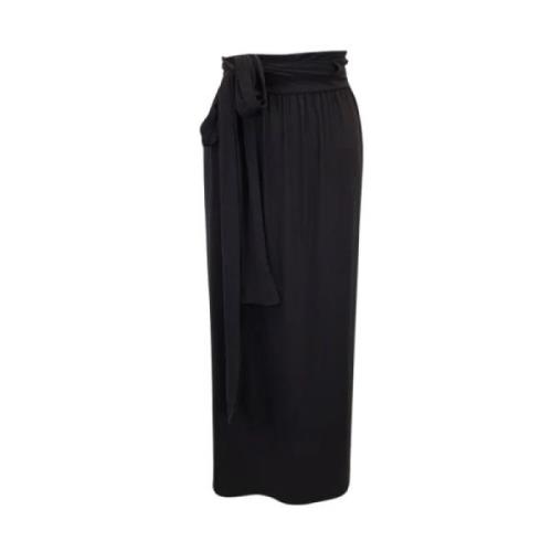 Max Mara Polyester nederdelar Black, Dam