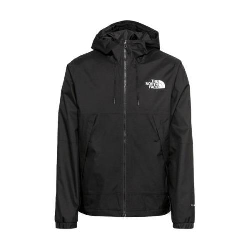 The North Face Svart vindjacka för män och kvinnor Black, Herr