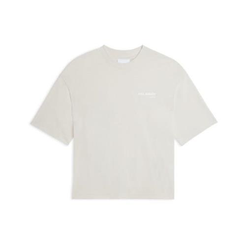 Axel Arigato Oversized Float T-Shirt Beige, Dam