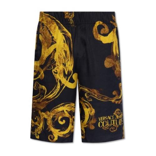 Versace Jeans Couture Tryckta shorts Black, Herr