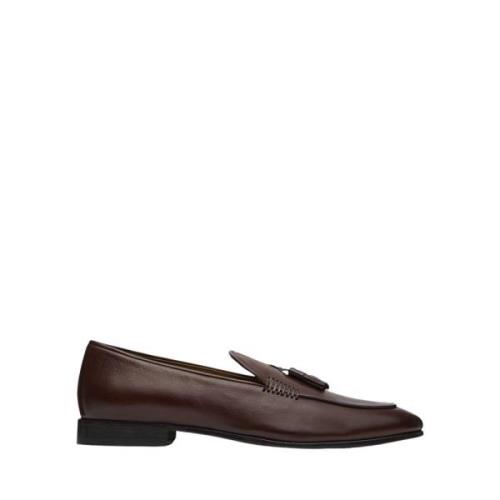 Lottusse Verona Moccasin Tassels Brown, Herr