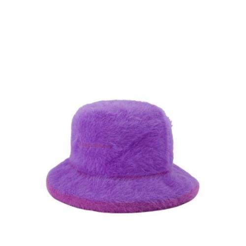 Jacquemus Lila Neve Bucket Hat med Bucolic Feel Purple, Unisex