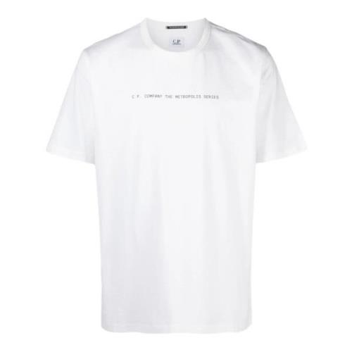 C.p. Company Metropolis Series T-shirts och Polos White, Herr