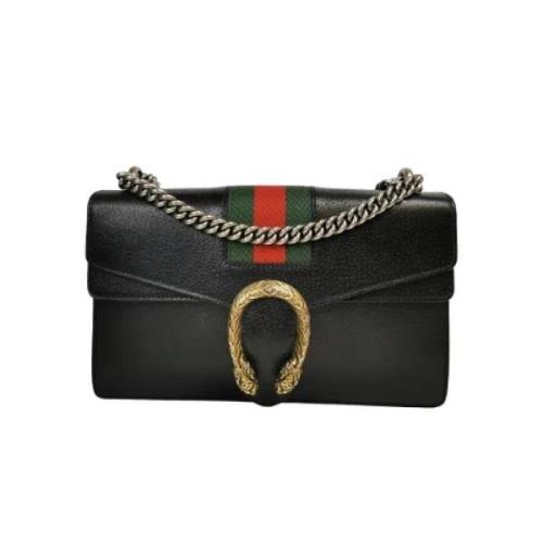 Gucci Vintage Pre-owned Laeder gucci-vskor Black, Dam