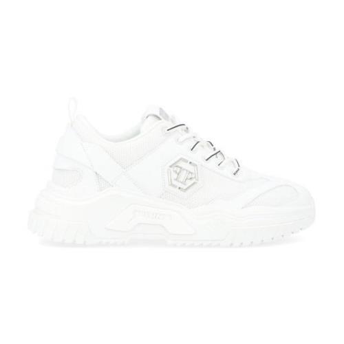 Philipp Plein Vit Predator Sneaker från Philipp Model White, Herr