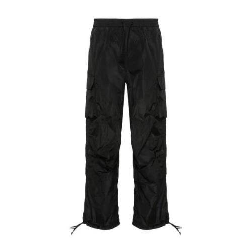 Msgm Svart Pantalone Black, Dam