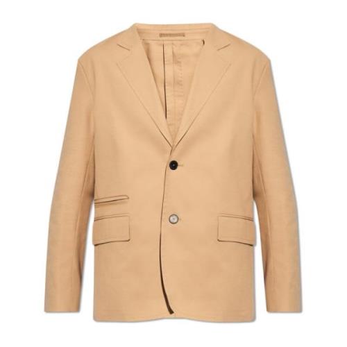 Lanvin Blazer med kavajslag Beige, Herr