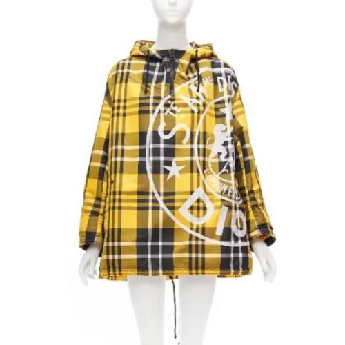 Dior Vintage Pre-owned Polyester toppar Yellow, Dam