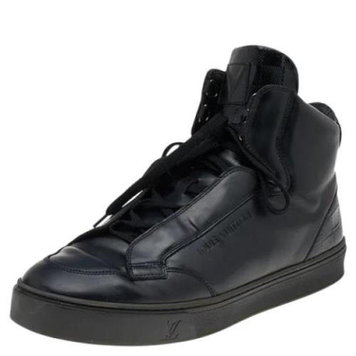 Louis Vuitton Vintage Pre-owned Laeder sneakers Black, Dam