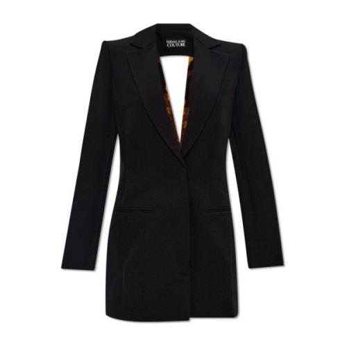 Versace Jeans Couture Blazer med logotyp Black, Dam