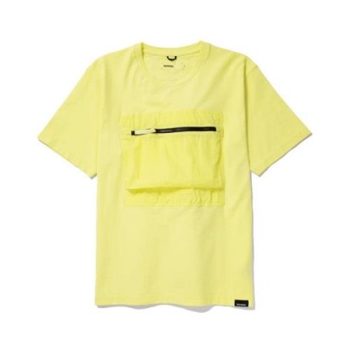 Nemen Kel Bröstficka T-shirt Kevlar Gul-S Yellow, Herr