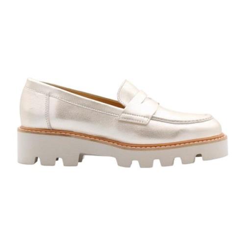 Ctwlk. Elegant Loafers för Kvinnor Yellow, Dam