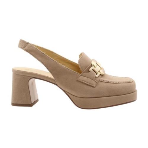 Ctwlk. Biot Slingback Skor Beige, Dam