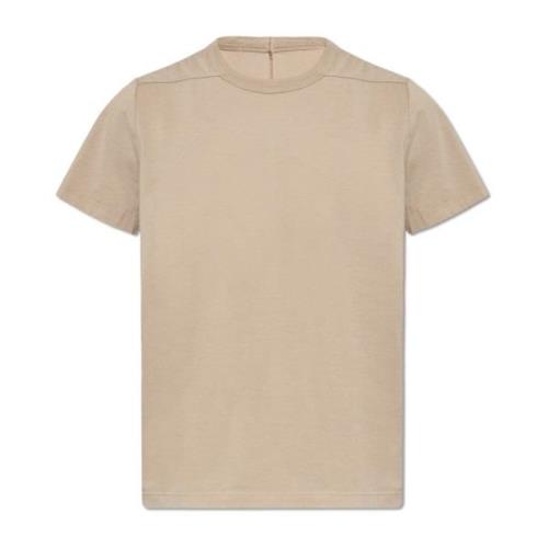 Rick Owens Kort Level T T-shirt Gray, Herr