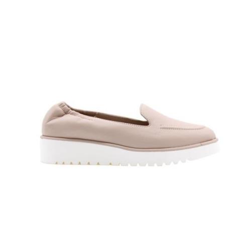 Donna Lei Stiliga Pistol Loafers för Kvinnor Beige, Dam