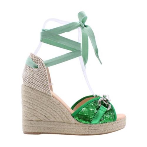 Maypol Wurm Wedge Heels Green, Dam