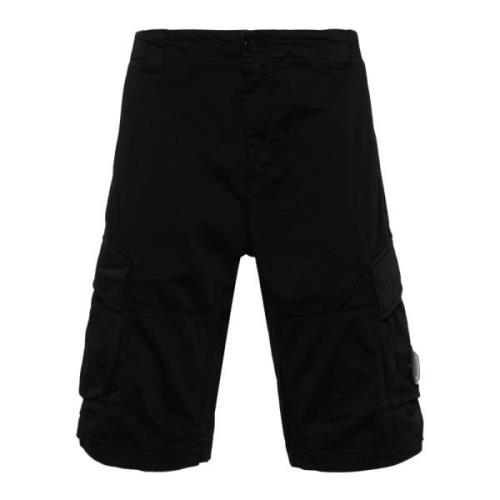 C.p. Company Cargo Shorts för Män Black, Herr