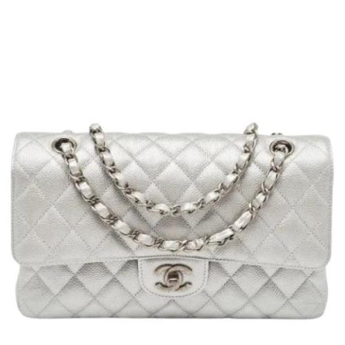 Chanel Vintage Pre-owned Tyg chanel-vskor Gray, Dam