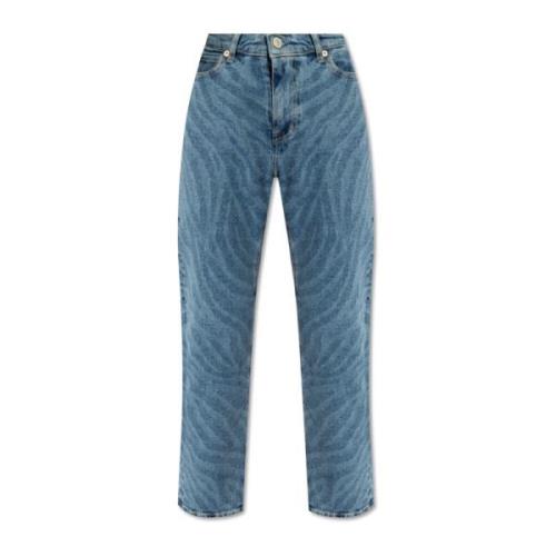 PS By Paul Smith Jeans med raka ben Blue, Dam