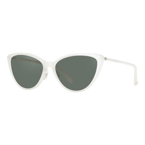 Garrett Leight Mildred SUN Sunglasses in Horchata Silver Gray, Dam