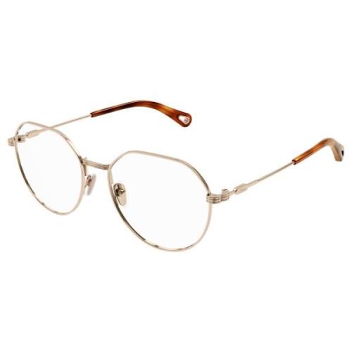 Chloé Rose Gold Eyewear Frames Pink, Dam