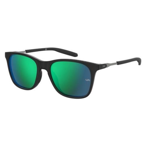 Under Armour Black/Green Blue Shaded Sunglasses Black, Herr