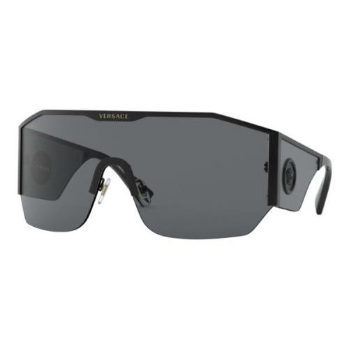 Versace Medusa Halo Sunglasses Black, Herr