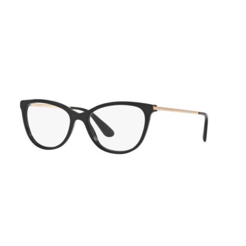 Dolce & Gabbana Svarta glasögonbågar Black, Unisex