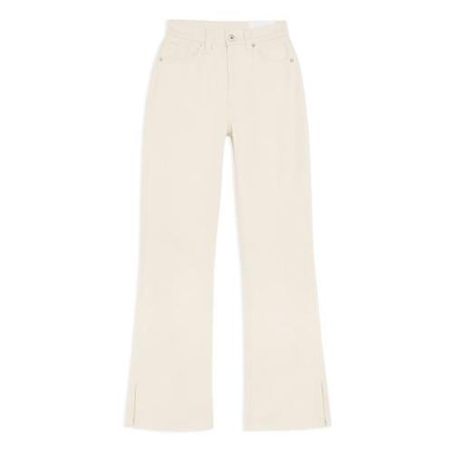 Axel Arigato Ryder Utsvängda Jeans Beige, Dam