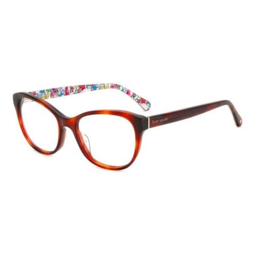 Kate Spade Nataly Eyewear Frames in Dark Havana Brown, Unisex