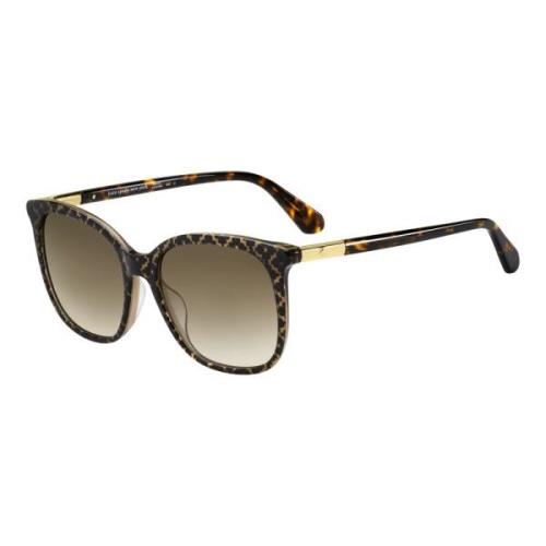 Kate Spade Caylin/S Sunglasses Black Brown/Brown Shaded Brown, Dam