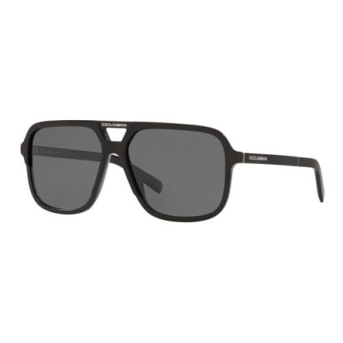 Dolce & Gabbana Angel Sunglasses Black, Herr