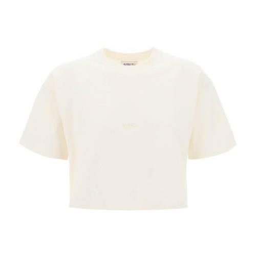 Autry T-Shirts Beige, Dam