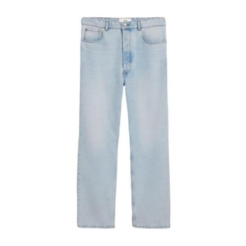 Ami Paris Straight Jeans Blue, Herr