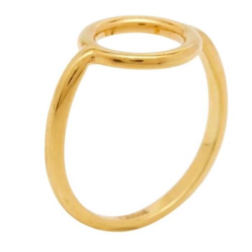 Chloé Pre-owned Pre-owned Metall ringar Yellow, Dam