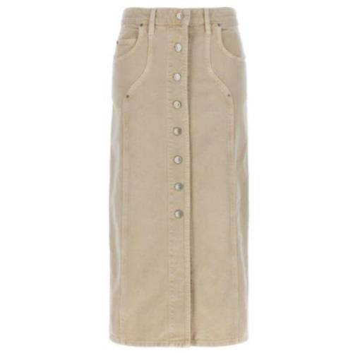 Isabel Marant Beige Kjolar Beige, Dam