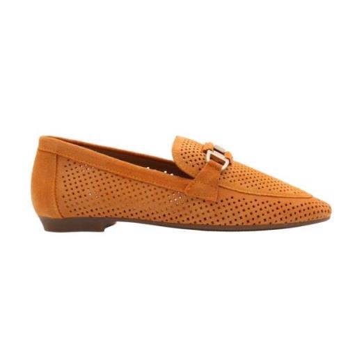 Scapa Stiliga Loafers för Kvinnor Orange, Dam