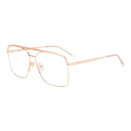 Isabel Marant Gold Copper Eyewear Frames Yellow, Unisex