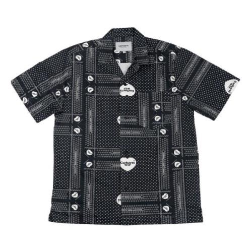 Carhartt Wip Short Sleeve Shirts Black, Herr