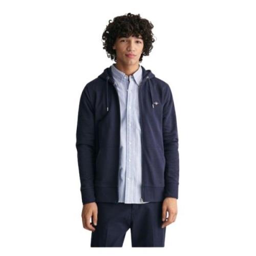 Gant Zip-throughs Blue, Herr