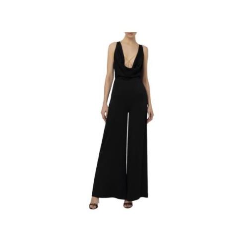 Elisabetta Franchi Jumpsuits Black, Dam