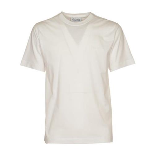 Études Vit Wonder N23 T-shirts och Polos White, Herr