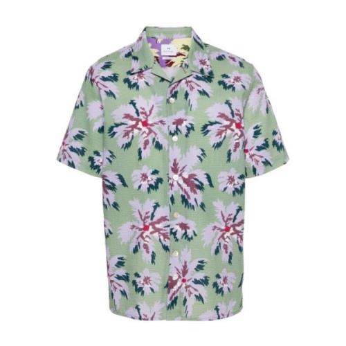 Paul Smith Short Sleeve Shirts Multicolor, Herr