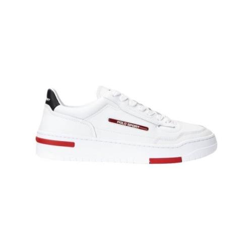 Polo Ralph Lauren Casual Stil Sneakers för Män White, Herr