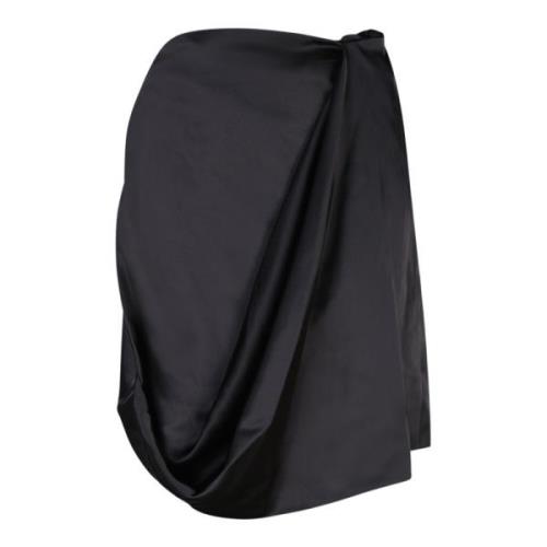 JW Anderson Midi Skirts Black, Dam