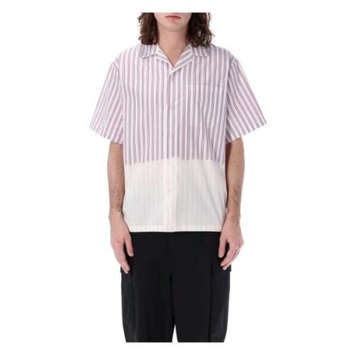 Msgm Short Sleeve Shirts Multicolor, Herr