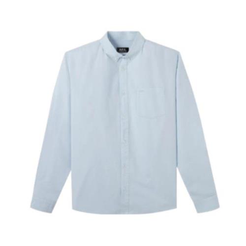 A.p.c. Shirts Blue, Herr